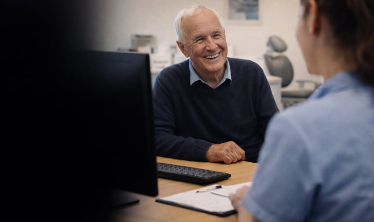 Dental consultation at Armidale Denture Clinic
