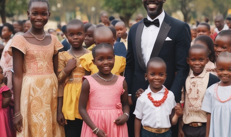 Artisans displaying handmade crafts and traditional fabrics at a bustling market.