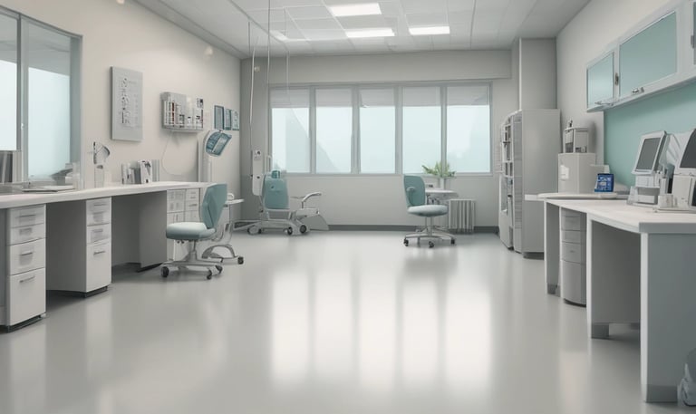 A close-up view showing the contrast between a smooth wooden floor and a textured, shaggy carpet. The left side features the warm tones and grain patterns of the wooden flooring, while the right side displays the irregular, intertwined fibers of a multi-toned black and gray carpet.