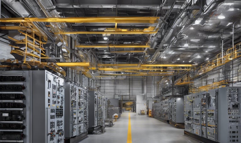 low angle photo of electric post with cables