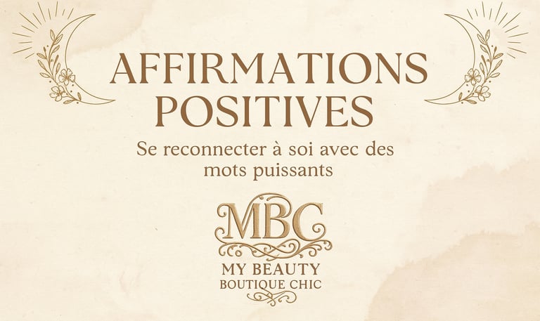 blog - journal spirituel - Affirmations Positives : Se Reconnecter à Soi avec des Mots Puissants