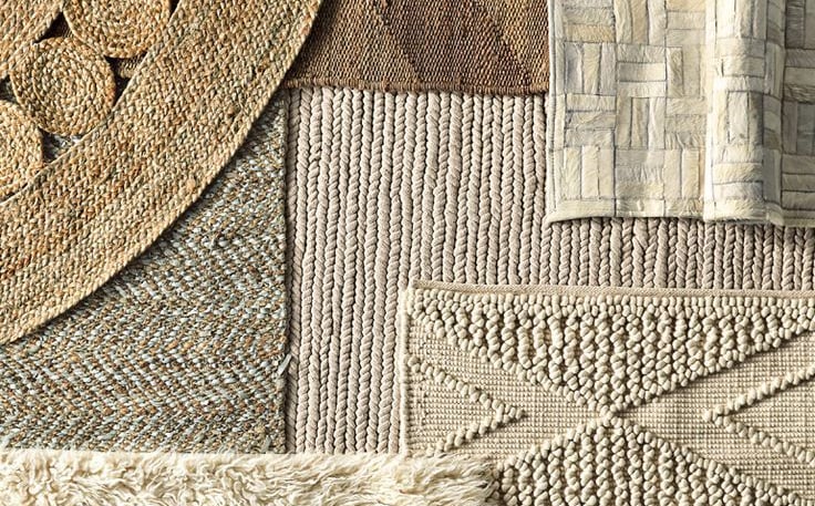 Handwoven rugs exporter from India using premium natural materials