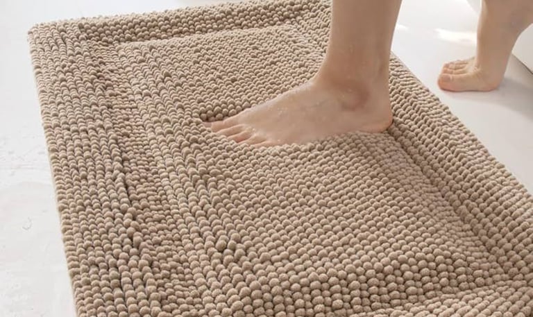 Hotel and hospitality bath mats made in India for wholesale and bulk export