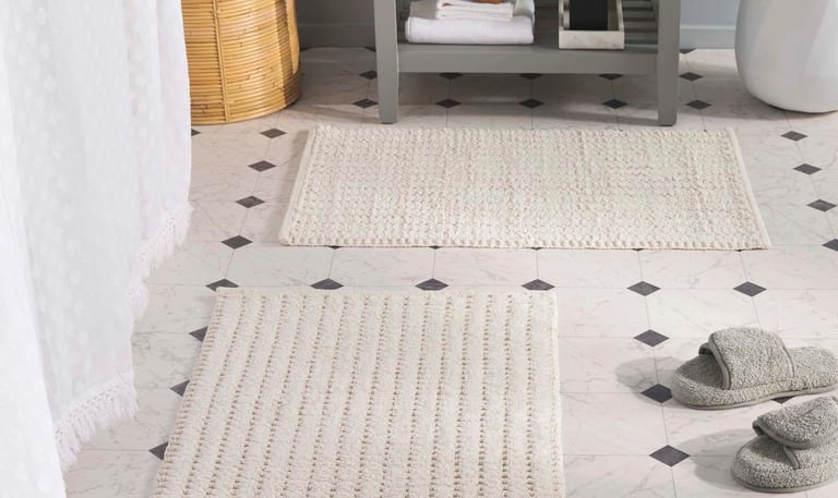 Premium bath mats manufacturing in India with customization and bulk supply options