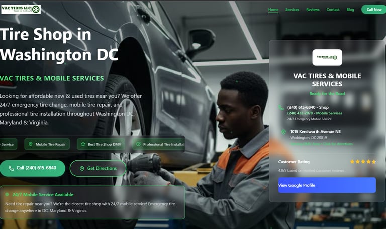 Vac tire home page 