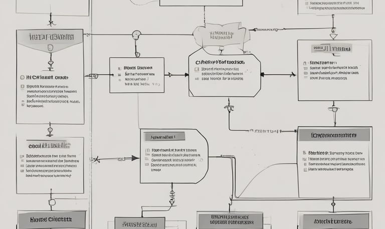 A man is standing in a workshop or industrial setting, interacting with a large piece of machinery or equipment. He is holding a keyboard and appears to be concentrating on the work at hand. The environment looks clean and organized, with various wires and components visible around him.