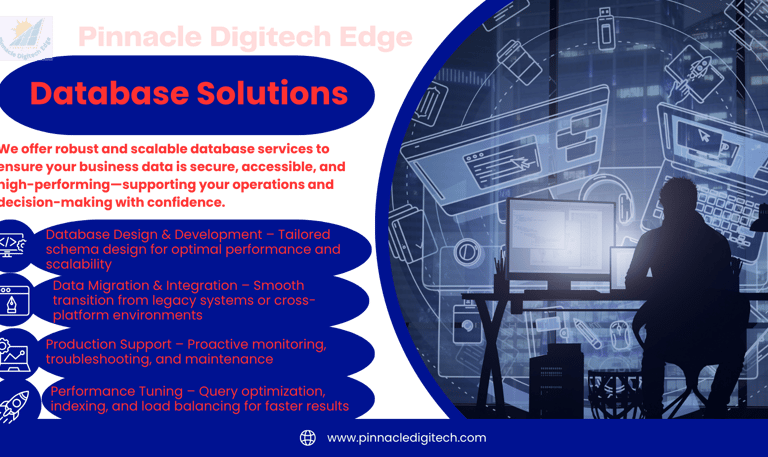 Database solution , performance optimization , production support