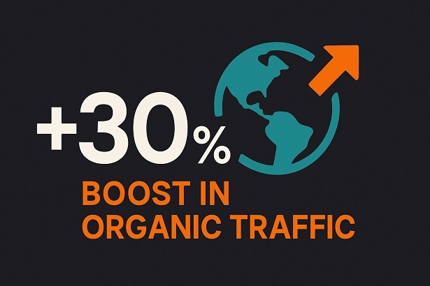 a graphic of a globe with the words boost your website traffic