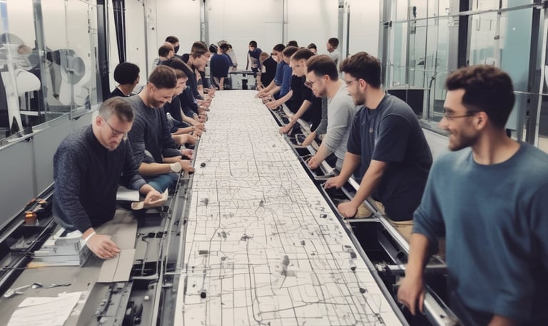 a man riding a skateboard down the side of a ramp