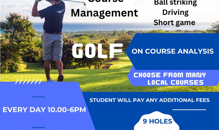 course management golf pattaya