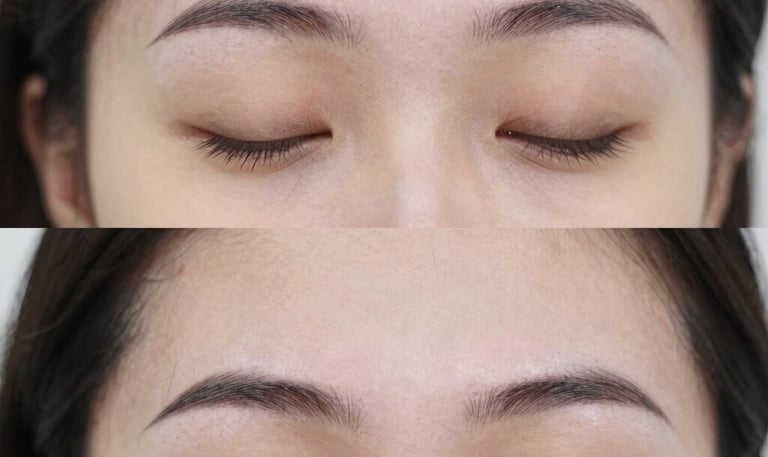 a field full of red and yellow flowers