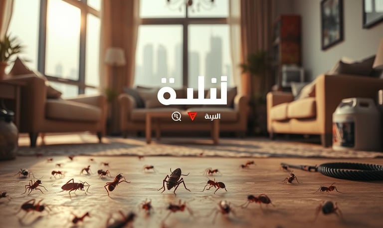 مكافحة حشرات مع ضمان الخدمة بالرياض