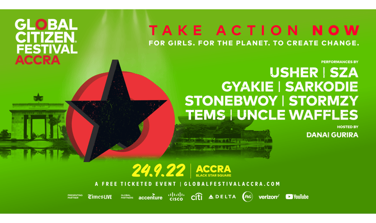 a poster for a global citizen's take on the global citizen movement