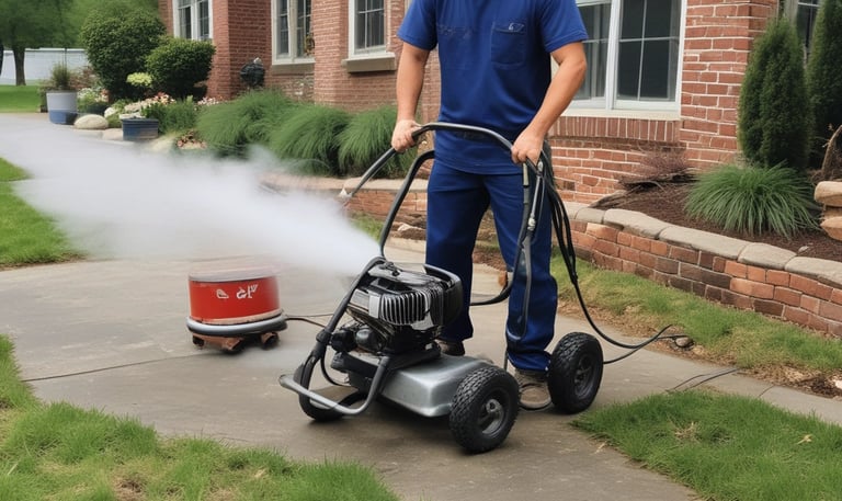 Pressure washing services in Salt Lake City