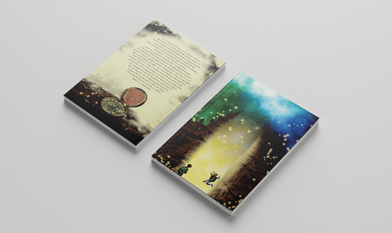 Conception d'une couverture pour un roman jeunesse de fantasy