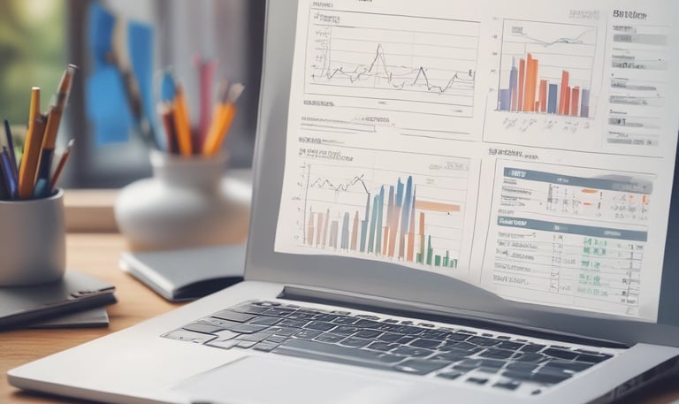 A display screen shows information about ChatGPT, a language model for dialogue optimization. The text includes details on how the model is used in conversational contexts. The background is primarily green, with pink and purple graphic lines on the right side. The OpenAI logo is positioned at the top left.