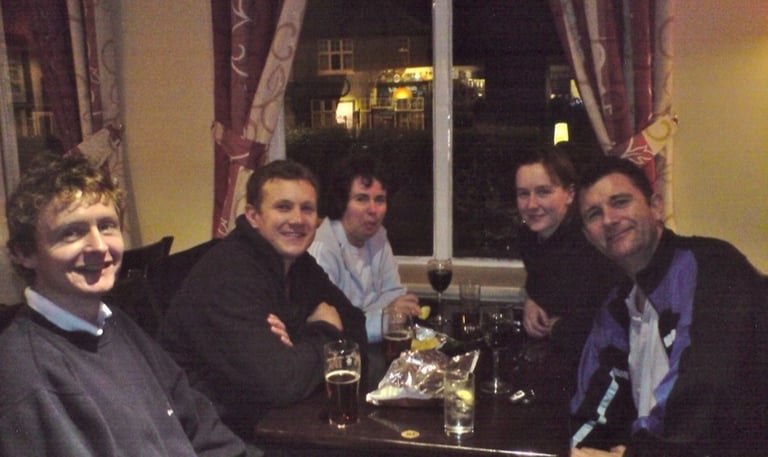 End of season post match drinks 2008