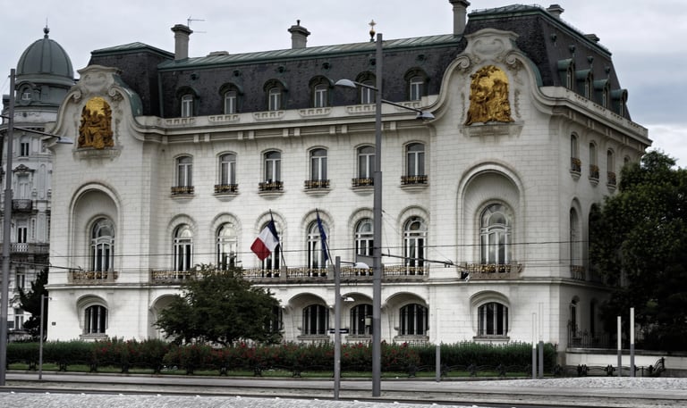 FRENCH EMBASSY VIENNA RAPHAEL PATHE HERITAGE