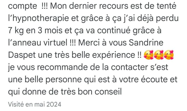 « Témoignage minceur M.F. »