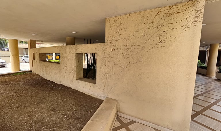 ripristino androne condominio zona Nomentana