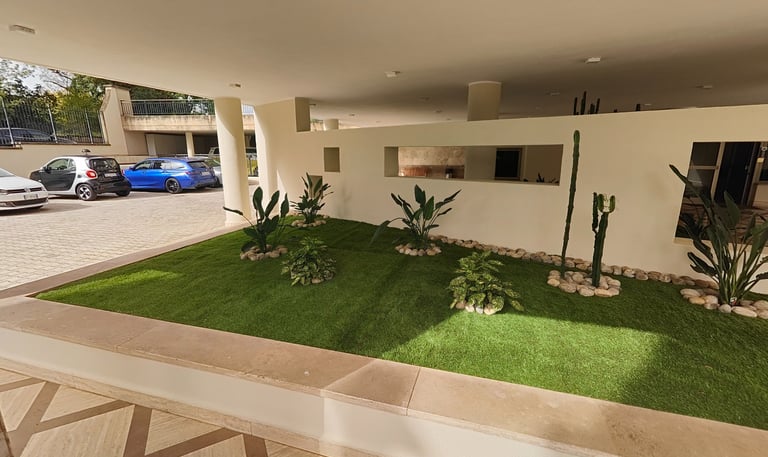 ripristino tinteggiatura androne condominio zona Nomentana