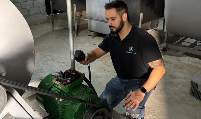 manutenção exaustão, motores e coifas