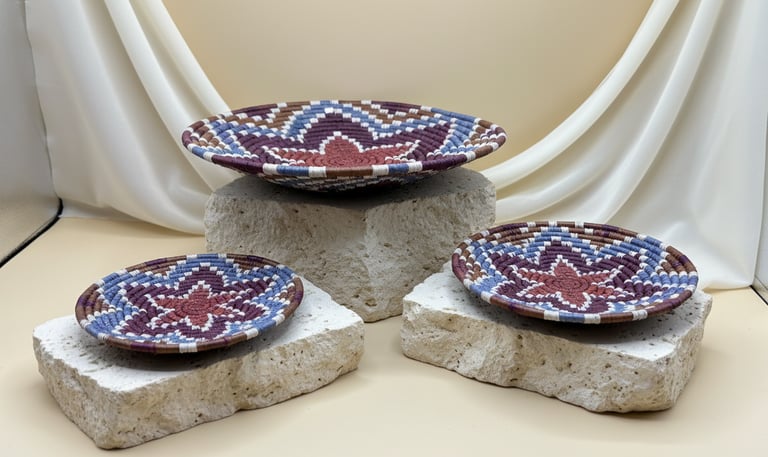 La Case Verte trio de decorations murales