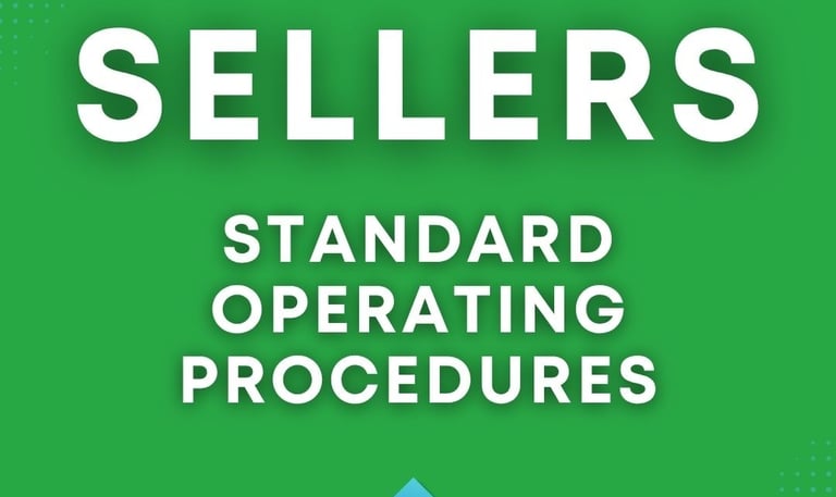 Home Sellers Standard Operating Procedures SOPs