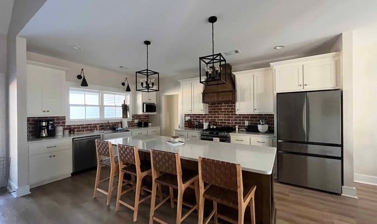 Engineered quartz surface with matte finish for modern interior