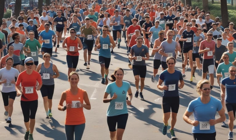 A cross-country race event with spectators lined along the sides of a dirt path under a blue and white banner with the text 'NXR' and 'Nike Cross Regionals'. The scene is surrounded by tents and spectators wearing winter clothing, indicating a chilly outdoor setting. One runner is visible approaching the finish line.