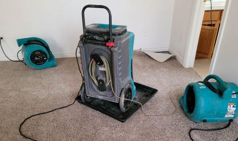 Water damage restoration service in Serenada and Georgetown TX helping homes recover from flooding a