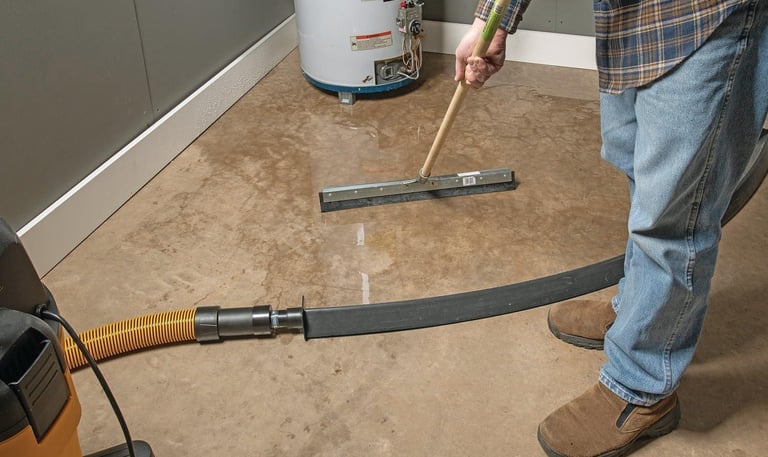 Rainwater flooding in Westlake Hills TX causing water damage to residential property and streets