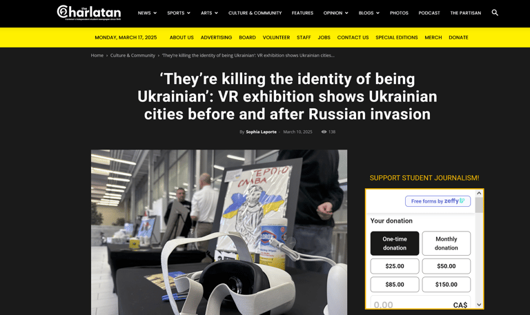 newspaper article printscreen