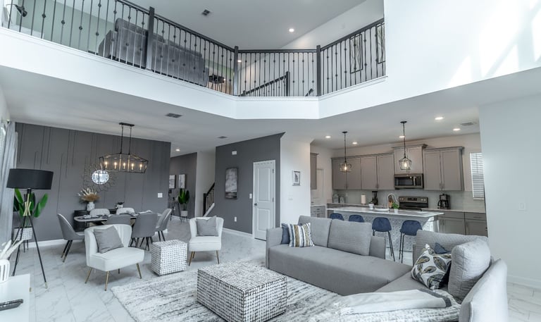 New build. Modern Finish. Modern Interior Design.
