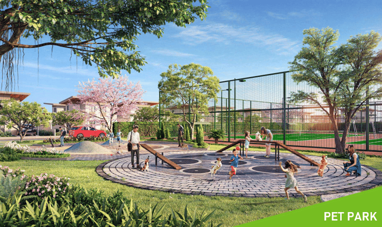 Idesia amenities, complete with swimming pool, clube house, parks and play ground and additionally 