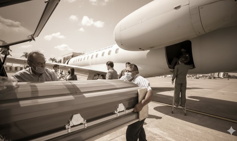 Traslados internacionales y nacionales Funeraria mar pech