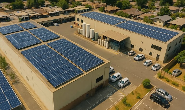 “Large-scale solar energy project Shyam Solar Energy”