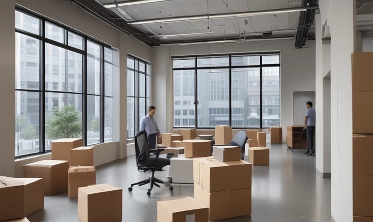 A team from Clearout Pros loading old furniture and boxes into a truck outside a suburban home.