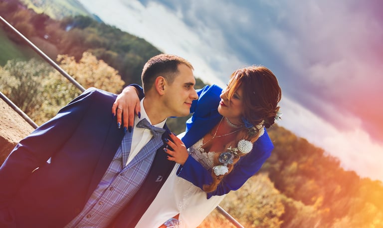 Ines und Larry Burg Rötteln