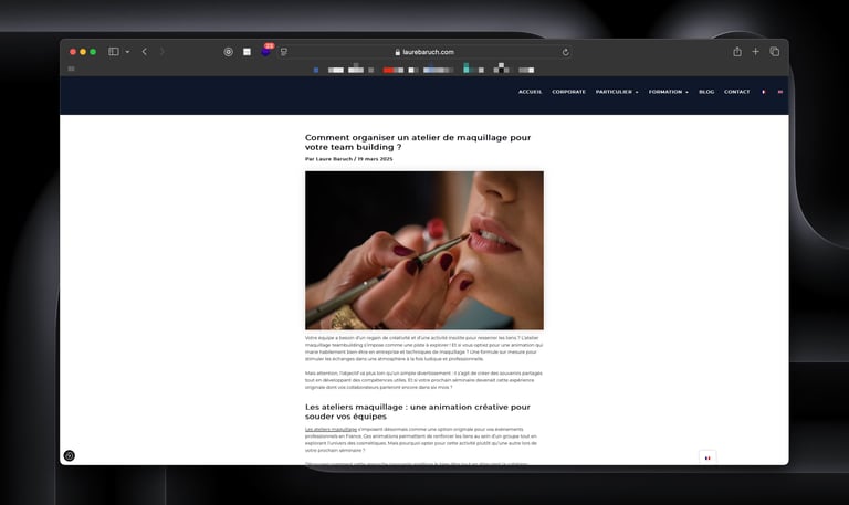 article blog laure baruch