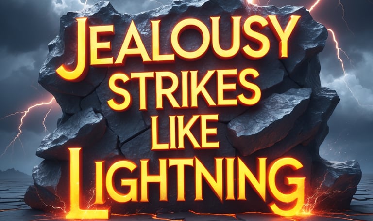 Jealousy Strikes Like Lightning