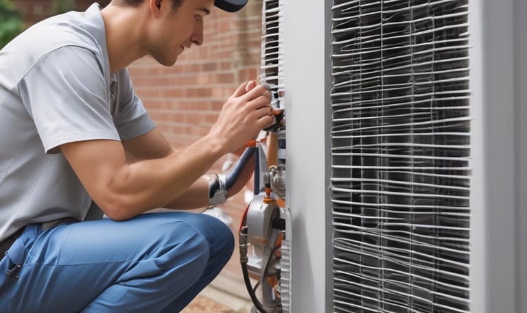 A smiling roofer standing on a roof with a tablet showing ad results.