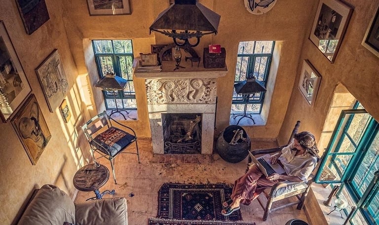 descansando en uno de los tours de Exclusive Jordan