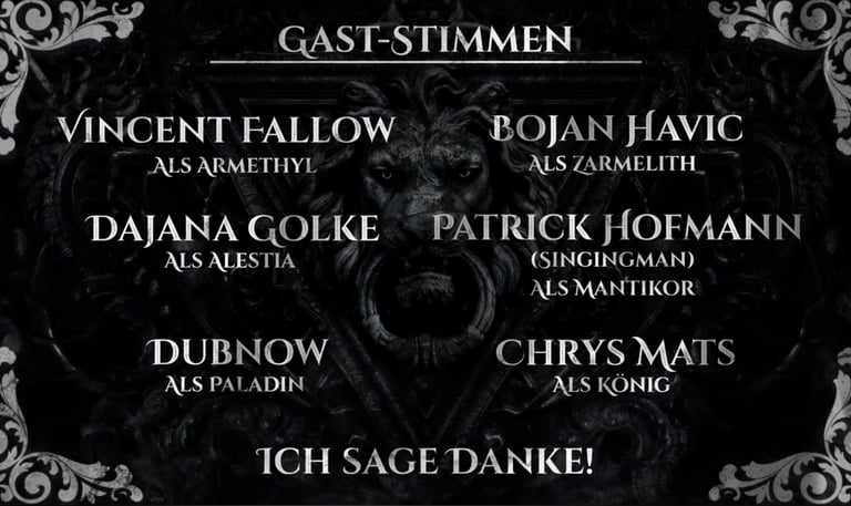 The Snitcher - Remaster - Waladur, der Schlächter - Rollenbesetzung