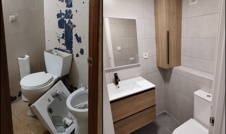 Renovation Before & After In Valencia