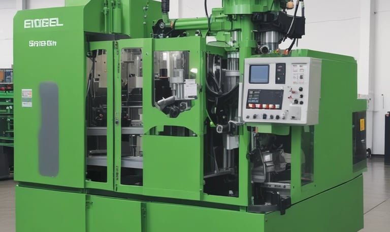 Technicians performing maintenance work on industrial machinery.