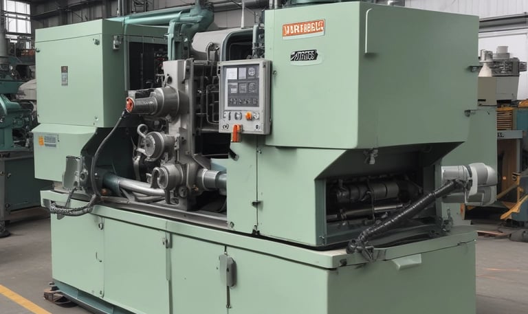 A completed industrial maintenance project showcasing equipment and facilities.