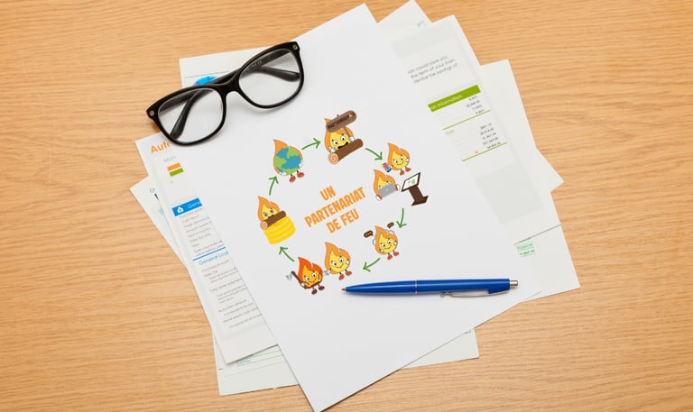 Documents de partenariats de bois de chauffage pour MaxThomasBois