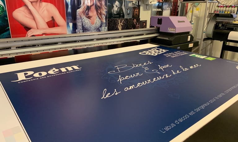 impression panneau PVC