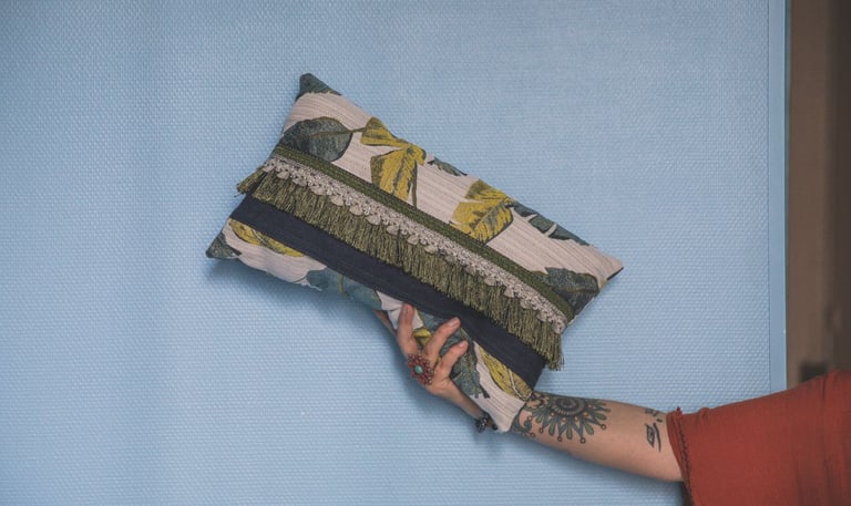 coussin décoratif sur-mesure